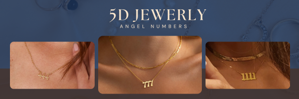 Angel Number Gold Necklaces