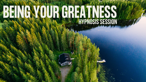 45 MINUTE HYPNOSIS on Being Your Greatness Remastered with Binaural Beats + 528Hz Solfeggio Tone